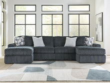 Load image into Gallery viewer, Midnight-Madness Double Chaise Sectional
