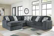 Load image into Gallery viewer, Midnight-Madness Sectional with Chaise