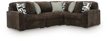 Load image into Gallery viewer, Midnight-Madness Sectional - Chocolate