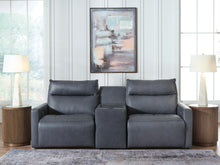 Load image into Gallery viewer, ModZ Power Reclining Sectional Loveseat with Audio Console