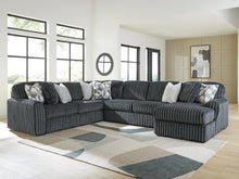 Load image into Gallery viewer, Midnight-Madness Sectional with Chaise