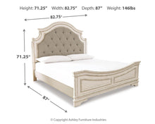 Load image into Gallery viewer, Realyn Upholstered Bed