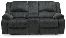 Load image into Gallery viewer, Draycoll Reclining Loveseat with Console