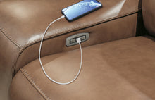 Load image into Gallery viewer, DeepWakes Power Reclining Loveseat with Console