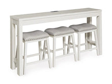 Load image into Gallery viewer, Robbinsdale Counter Height Dining Table and 3 Barstools Set