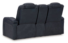 Load image into Gallery viewer, Fyne-Dyme Power Reclining Loveseat with Console