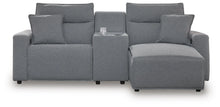 Load image into Gallery viewer, Modmax II Power Reclining Sectional with Chaise and Console