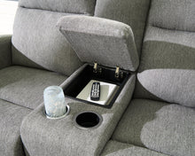 Load image into Gallery viewer, Gauntlet Reclining Loveseat with Console - 46 Furniture and Mattress Gallery