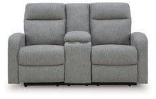 Load image into Gallery viewer, Gauntlet Reclining Loveseat with Console - 46 Furniture and Mattress Gallery