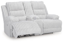 Load image into Gallery viewer, Rhines Falls Power Reclining Loveseat with Console - 46 Furniture and Mattress Gallery