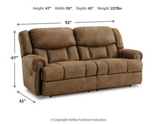Load image into Gallery viewer, Boothbay Reclining Sofa