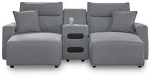 Load image into Gallery viewer, Modmax II Power Reclining Sectional with Chaise and Audio Console