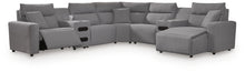 Load image into Gallery viewer, Modmax II Power Reclining Sectional with Chaise and Audio Consoles
