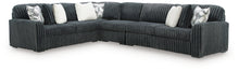 Load image into Gallery viewer, Midnight-Madness Sectional - Gunmetal
