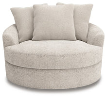Load image into Gallery viewer, Cuddle Plush Oversized Swivel Accent Chair