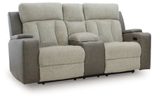 Load image into Gallery viewer, WhipLash Power Reclining Loveseat with Console - 46 Furniture and Mattress Gallery