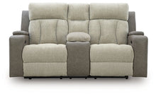Load image into Gallery viewer, WhipLash Power Reclining Loveseat with Console - 46 Furniture and Mattress Gallery