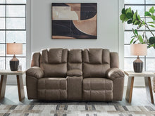Load image into Gallery viewer, Lowilla Reclining Loveseat with Console - 46 Furniture and Mattress Gallery