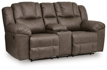 Load image into Gallery viewer, Lowilla Reclining Loveseat with Console - 46 Furniture and Mattress Gallery