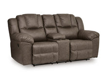 Load image into Gallery viewer, Lowilla Reclining Loveseat with Console - 46 Furniture and Mattress Gallery