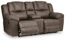 Load image into Gallery viewer, Lowilla Reclining Loveseat with Console - 46 Furniture and Mattress Gallery