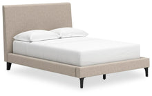 Load image into Gallery viewer, Cielden Upholstered Bed with Roll Slats