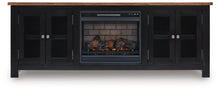 Load image into Gallery viewer, Wildenauer 76" TV Stand with Electric Fireplace