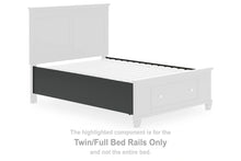 Load image into Gallery viewer, Lanolee Panel Storage Bed