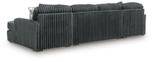Load image into Gallery viewer, Midnight-Madness Double Chaise Sectional