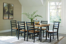 Load image into Gallery viewer, Blondon Dining Table and 6 Chairs (Set of 7)