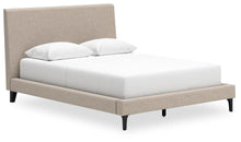 Load image into Gallery viewer, Cielden Upholstered Bed with Roll Slats