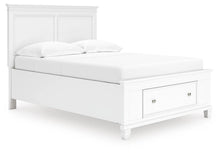 Load image into Gallery viewer, Fortman Panel Storage Bed