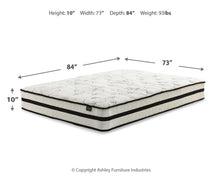 Load image into Gallery viewer, Chime 10 Inch Hybrid Mattress Package