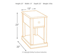 Load image into Gallery viewer, Breegin Chairside End Table
