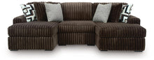 Load image into Gallery viewer, Midnight-Madness Sectional with Chaise