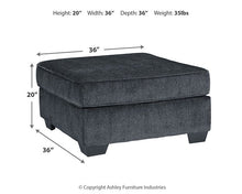 Load image into Gallery viewer, Altari Oversized Accent Ottoman - 46 Furniture and Mattress Gallery