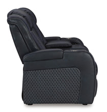 Load image into Gallery viewer, Fyne-Dyme Power Reclining Loveseat with Console