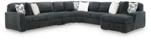 Load image into Gallery viewer, Midnight-Madness Sectional with Chaise - Gunmetal