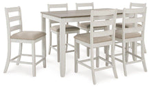 Load image into Gallery viewer, Skempton Counter Height Dining Table and Bar Stools (Set of 7) image