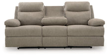 Load image into Gallery viewer, Side-Swipe Reclining Sofa with Drop Down Table