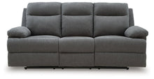 Load image into Gallery viewer, Side-Swipe Reclining Sofa with Drop Down Table