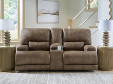 Load image into Gallery viewer, Beckley Place Power Reclining Loveseat with Console