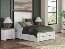 Load image into Gallery viewer, Ashley Savonport Full Panel Storage Bed — Plus