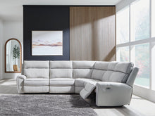 Load image into Gallery viewer, Social Pointe Power Reclining Sectional - 46 Furniture and Mattress Gallery