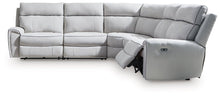 Load image into Gallery viewer, Social Pointe Power Reclining Sectional - 46 Furniture and Mattress Gallery
