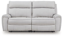 Load image into Gallery viewer, Social Pointe Reclining Loveseat - 46 Furniture and Mattress Gallery