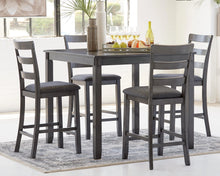 Load image into Gallery viewer, Bridson Counter Height Dining Table and Bar Stools (Set of 5)