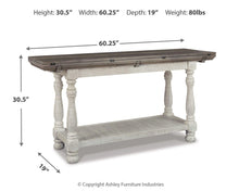 Load image into Gallery viewer, Havalance Sofa/Console Table