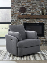 Load image into Gallery viewer, Alainmont Next-Gen Nuvella Swivel Power Recliner - 46 Furniture and Mattress Gallery