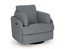 Load image into Gallery viewer, Alainmont Next-Gen Nuvella Swivel Power Recliner - 46 Furniture and Mattress Gallery
